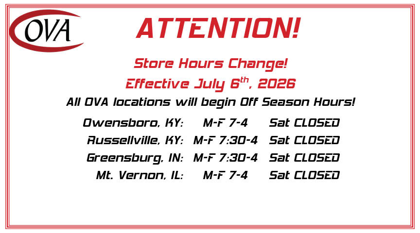 Store hours change