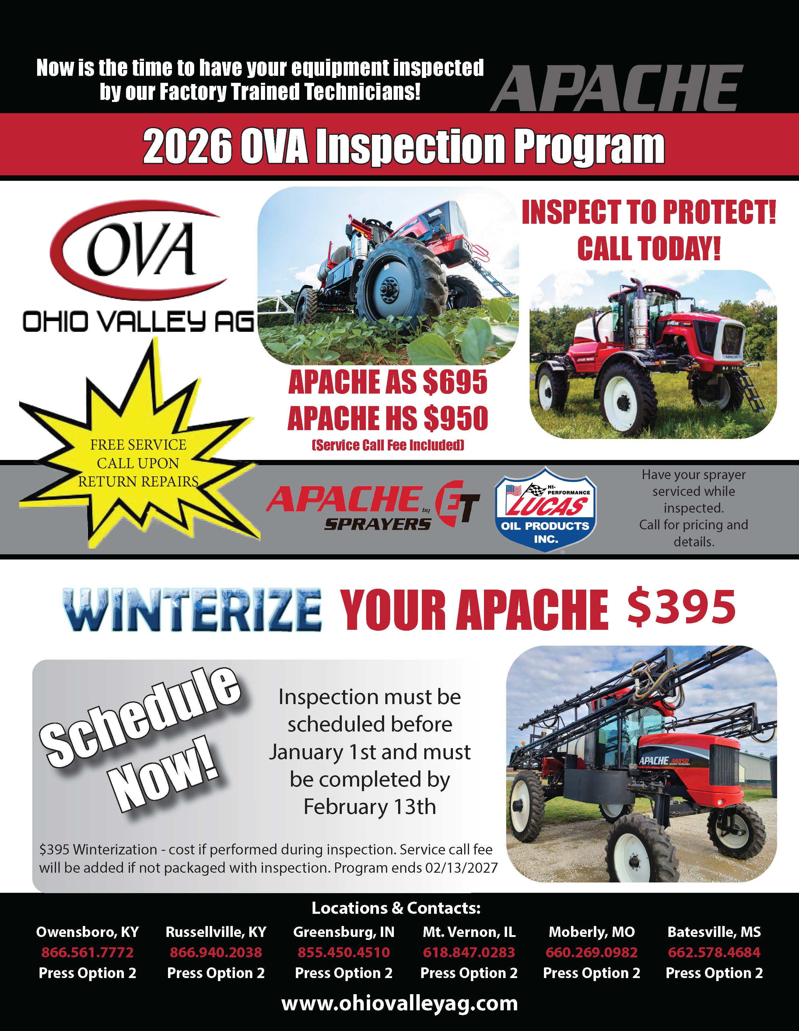 Inspect-to-Protect returns for Fall 2026