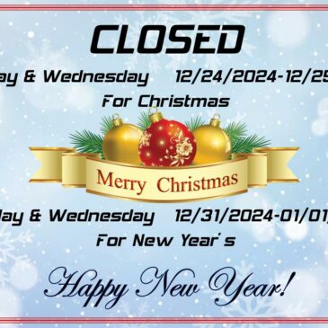 Holiday Closure