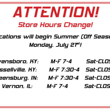 OVA Locations Hours Change